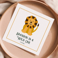 Wild One Lion Birthday Party Oerwoud Safari