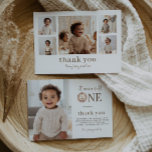 Wild One Lion Dank u kaart met foto's op de rug<br><div class="desc">Een aquarel leeuwengezicht, perfect om gasten te bedanken voor het komen naar uw Wild One Birthday Party! Houd er rekening mee dat u de 'het was een wilde' tekst niet kunt bewerken, maar dat alle andere tekst bewerkbaar is. U kunt ook 5 foto's aan de achterkant van dit ontwerp toevoegen...</div>