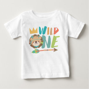 Wild One Lion en Pijl Boho Een jaar oud