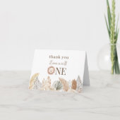 Wild One Lion Foto Dank u Kaart (Voorkant)