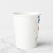 Wild One Lion Met Ballon Eerste Verjaardag Papieren Bekers (Rechts)