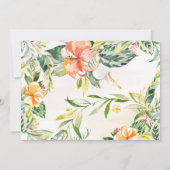 Wild One Lovely Safari Friends First Dag Kaart (Achterkant)