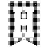 Wild One Lumberjack Play Beer 1st Birthday Party Vlaggetjes (Tweede vlag)