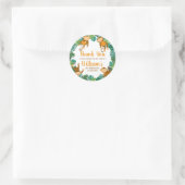 Wild One Monkey Safari Bedankt Verjaardag Sticker (Tas)