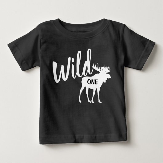 Wild One Moose 1st Birthday Party (Voorkant)