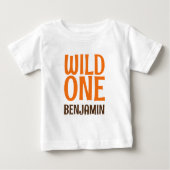 Wild One Naam 1e Verjaardag (Voorkant)