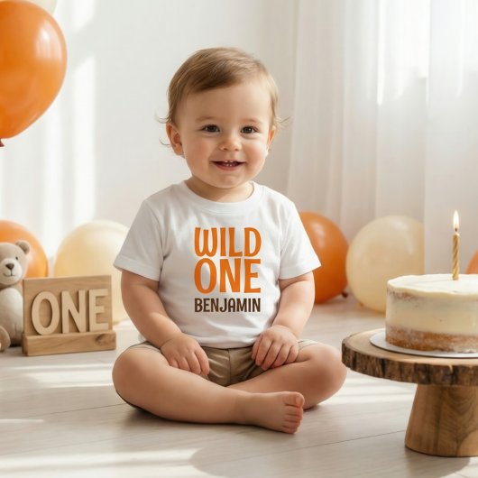 Wild One Name 1st Birthday