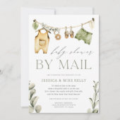 Wild One | Neutral Boho Safari Baby shower per pos Kaart (Voorkant)