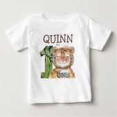 Wild One Oerwoud Animals Safari 1st Birthday (Voorkant)