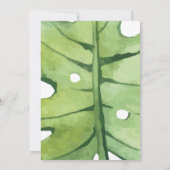 Wild One Oerwoud Animals Tropical Boy Birthday Kaart (Achterkant)