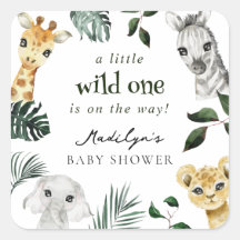Wild One Oerwoud Baby shower
