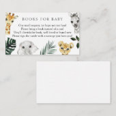 Wild One Oerwoud Boeken voor Baby Informatiekaartje (Voorkant / Achterkant)