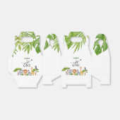 Wild One Oerwoud Greenery Birthday Bedankdoosjes (Uitgevouwen)