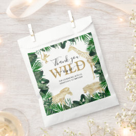 Wild One Oerwoud Safari 11e verjaardag Bedankzakje