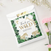 Wild One Oerwoud Safari 11e verjaardag Bedankzakje (Gezegeld)