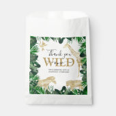 Wild One Oerwoud Safari 11e verjaardag Bedankzakje (Voorkant)