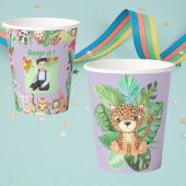 Wild One Oerwoud Safari 11e verjaardag Papieren Bekers