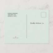 Wild One Oerwoud Safari 1st Birthday Green Uitnodiging Briefkaart (Achterkant)