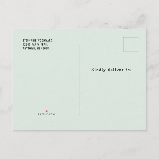 Wild One Oerwoud Safari 1st Birthday Green Uitnodiging Briefkaart (Achterkant)