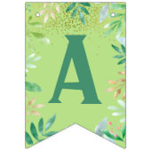 Wild One Oerwoud Safari Animals 1ste verjaardag Vlaggetjes (Derde vlag)