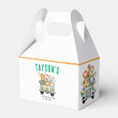 Wild One Oerwoud Safari Animals Bedankdoosjes (Achterkant)