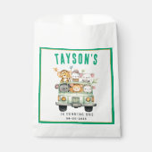 Wild One Oerwoud Safari Animals Bedankzakje (Voorkant)