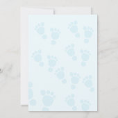 Wild One Oerwoud Safari Animals Boy Baby shower Kaart (Achterkant)