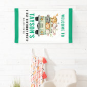 Wild One Oerwoud Safari Animals Spandoek (Insitu)