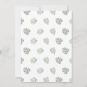 Wild One Oerwoud Safari Animals Verjaardag Kaart (Achterkant)