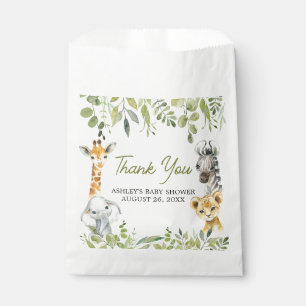 Wild One Oerwoud Safari Baby shower Bedankzakje