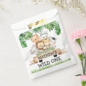 Wild One Oerwoud Safari Birthday Party Bedankzakje (Gezegeld)