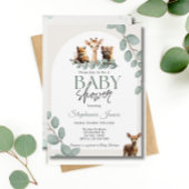 Wild One Oerwoud Safari Dieren Baby shower Arch Kaart