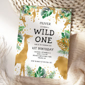 Wild One Oerwoud Safari Gold Green 1 oktober Kaart