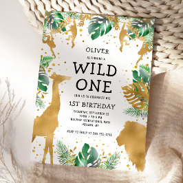 Wild One Oerwoud Safari Gold Green 1 oktober Kaart
