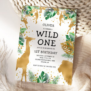 Wild One Oerwoud Safari Gold Green 1 oktober Kaart