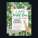 Wild One Oerwoud Safari Kids Birthday Party Gifts Kaart<br><div class="desc">Deze "Wild One Oerwoud Safari Kids Birthday Party Gifts"-kaartontwerpagenda is bedoeld voor jongens en meisjes om hen te vieren hun verjaardag te vieren. Deze uitnodigingskaart is om deze partij te cadeaus aan familie en vrienden voor het plezier van het kind.</div>
