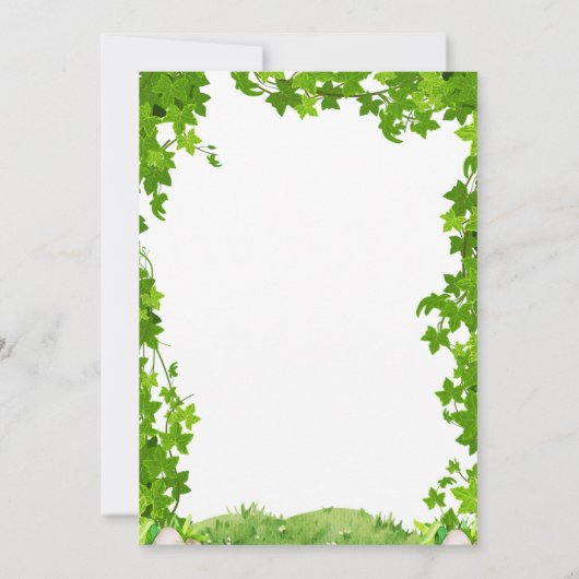 Wild One Oerwoud Safari Kinder Thapest 1st Birthda Kaart (Achterkant)