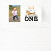 Wild One Oerwoud Tiger 1st Birthday foto Spandoek (Insitu)