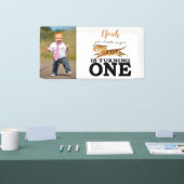 Wild One Oerwoud Tiger 1st Birthday foto Spandoek (Beurs)