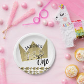 Wild One Paper Borden First Birthday Borden Papieren Bordje (Feest)