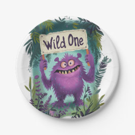 Wild One Papieren Bordje
