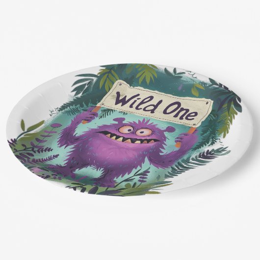 Wild One Papieren Bordje (Gekanteld)