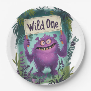 Wild One Papieren Bordje