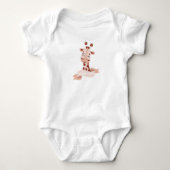 Wild One Party Animal Giraffe Romper (Voorkant)