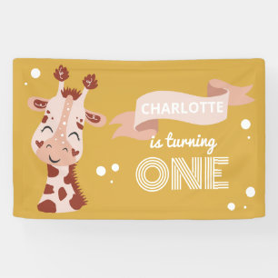 Wild One Party Animal Giraffe Spandoek