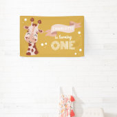 Wild One Party Animal Giraffe Spandoek (Insitu)