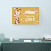 Wild One Party Animal Giraffe Spandoek (Beurs)