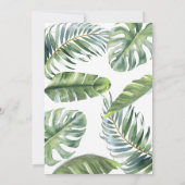 Wild One Party Animals Kids 1st Birthday Kaart (Achterkant)