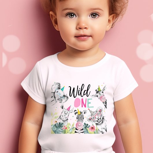 Wild One Party Dieren Verjaardag Meisje Verjaardag