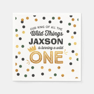 Wild One Party Napkin Wilde Dingen Party Servet